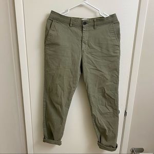 Dark Green Chino Pants